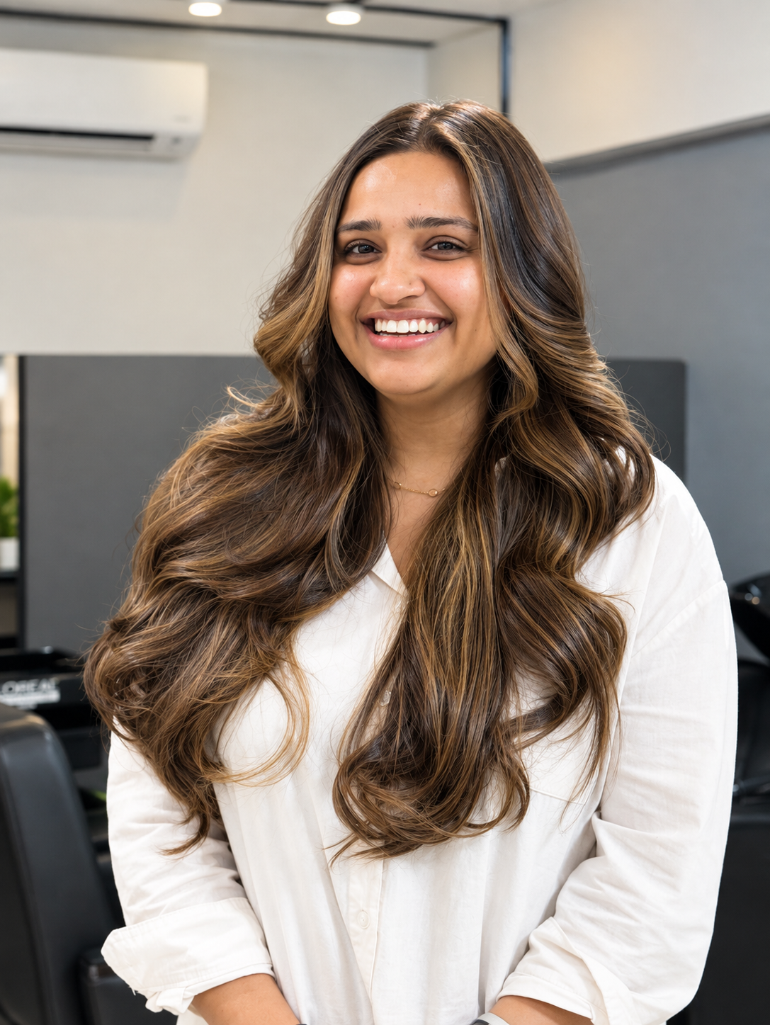 Jigs Salon client
